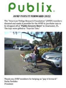 AVRF pays it forward.